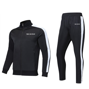 M taille costume d'entraînement de football costume équipe uniforme sport à manches longues course vêtements de sport décontractés